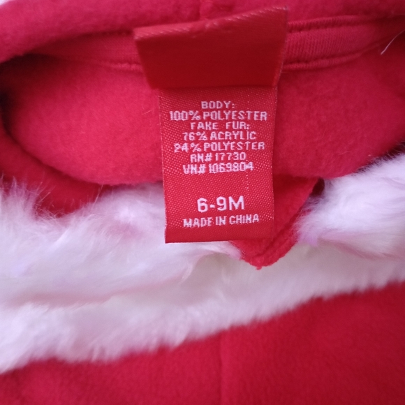 Baby Santa Suit Christmas Holiday Festive Gift Cosplay Themed Event Winter - Picture 6 of 13